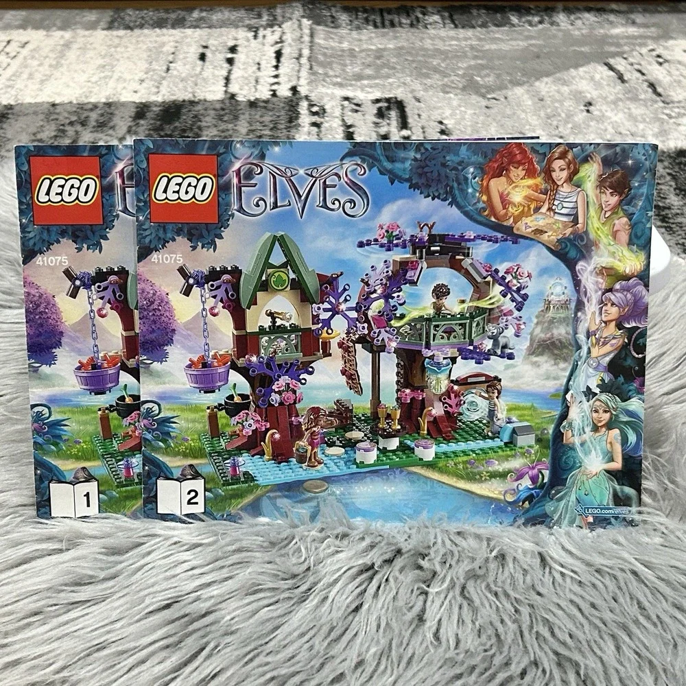 LEGO Elves 41075: The Elves' Treetop Hideaway Manual Only *No Bricks*